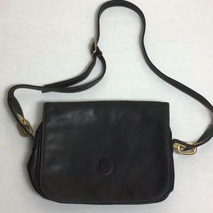 Vintage Yancci Leather Shoulder Bag